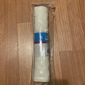 White non slip rubber bath mat